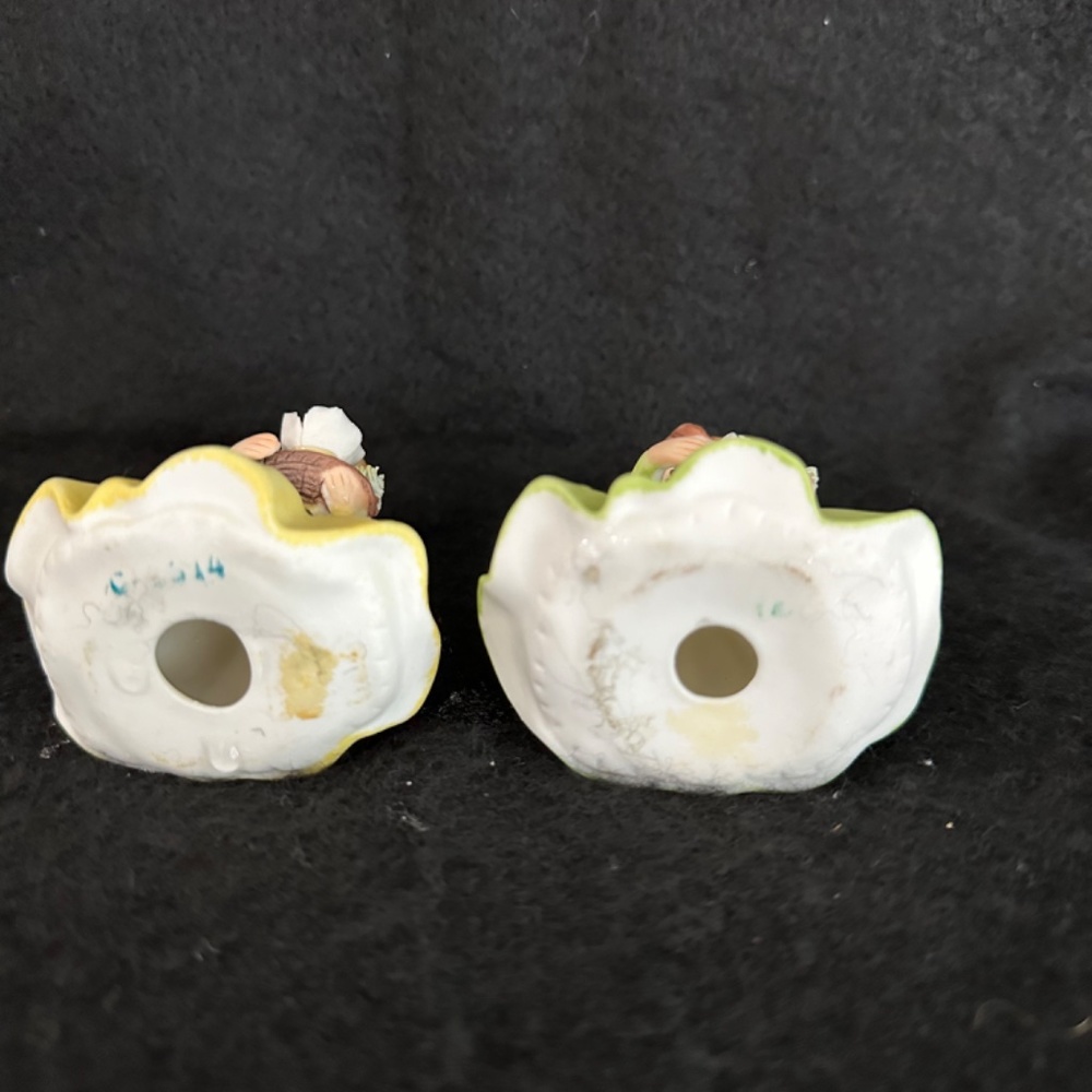 Napco ware set of 2 vintage, porcelain girl figurines - Picture 5 of 5